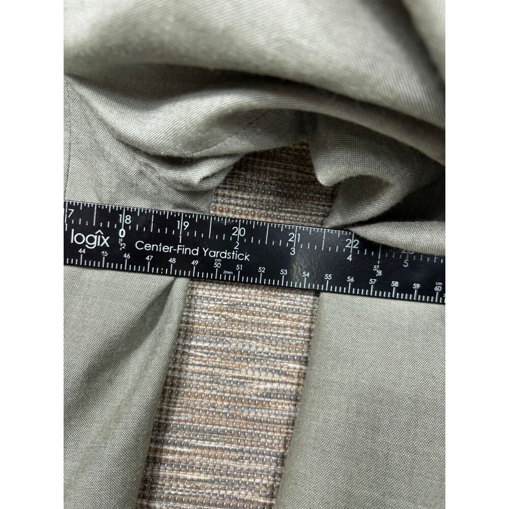 Kasper Blazer Suit Jacket Womens Size 10 Olive Green 4 Buttons Business Office - Picture 7 of 7